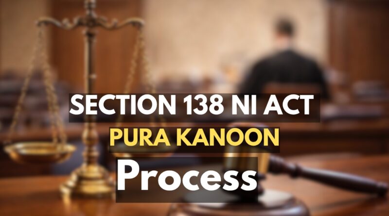 cheque bounce case legal defence accused lawyer court document section 138 ni act india